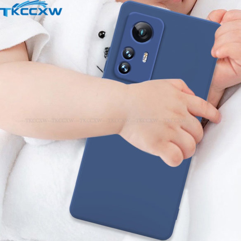 Ốp Điện Thoại TPU Dẻo Vuông Màu Kẹo Ngọt Tươi Tắn Đơn Giản Cho Xiaomi 13 12T Pro 12 Lite Poco X5 Pro M5S