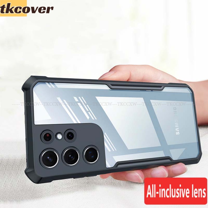 Ốp Điện Thoại Mềm Trong Suốt Chống Sốc Cho Samsung Galaxy S23 S22 S21 Ultra S23 S22 S21Plus S21 FE S20 FE