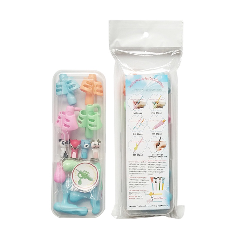Set 16 dụng cụ chỉnh tư thế cầm bút hỗ trợ cho trẻ em