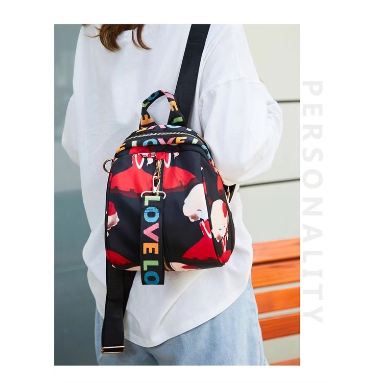 Ba lô vải oxford thời trang dành cho nữ