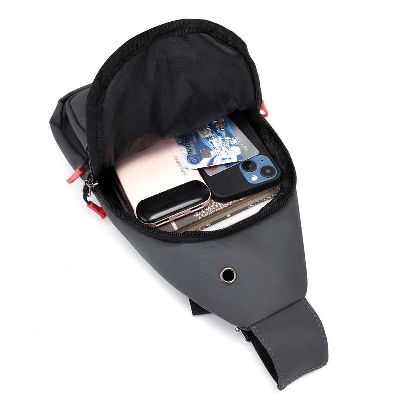 Túi Đeo Chéo Ngực Chống Thấm Nước Thời Trang Cá Tính Cho Nam