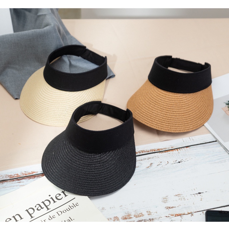 Korean Style Fashion Sun Protection Wide Brim Hat For Women