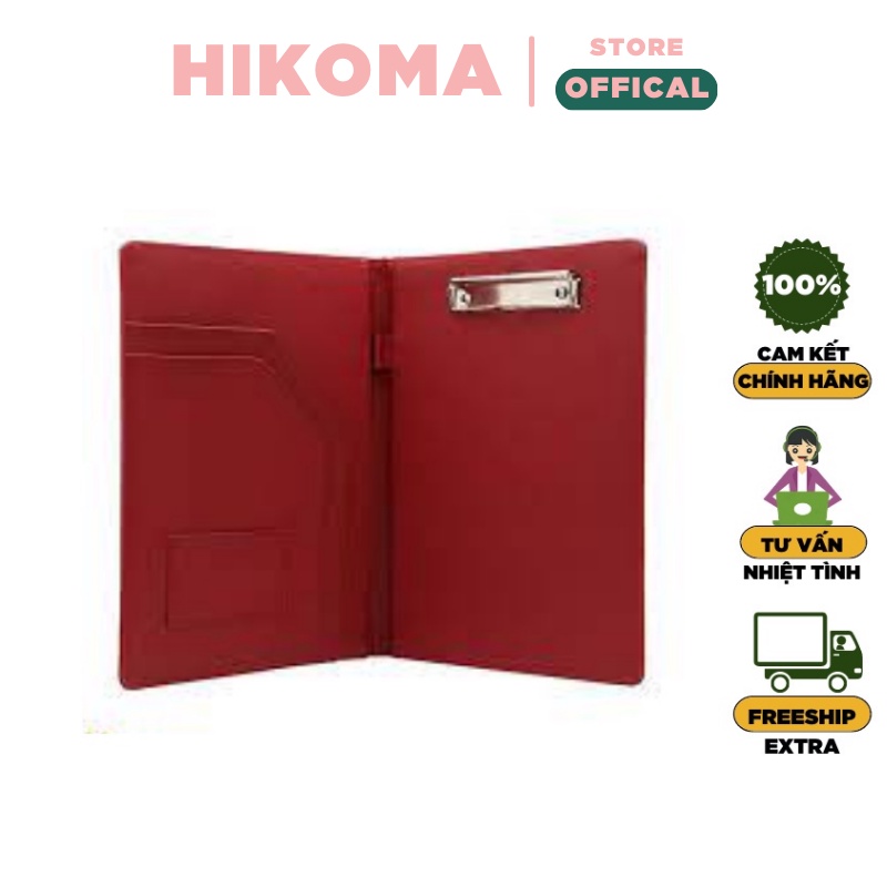 Bìa trình ký da 2 mặt - khổ F - HIKOMA STORE