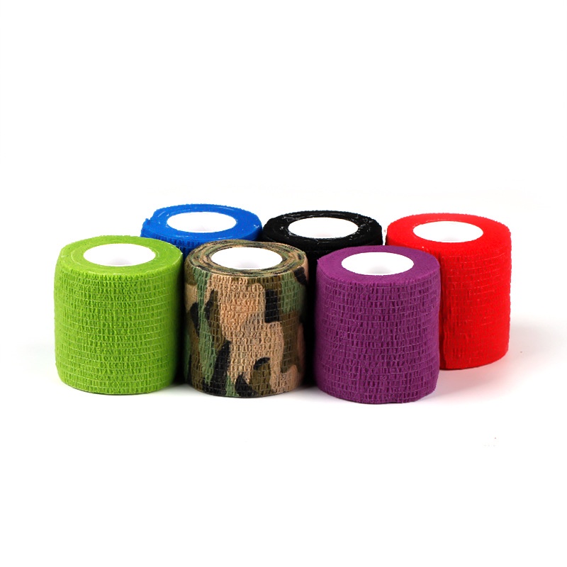Băng Quấn Ngón Tay Tự Dính Bằng Vải Không Dệt Co Giãn Chống Sốc Chống Trượt Kích Thước 4.5cm * 5m