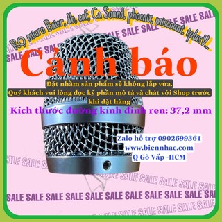 Đầu chụp lưới micro rọ mic baier. dbacoustic, Aap, Shure UGX 8ii, UGX 9ii