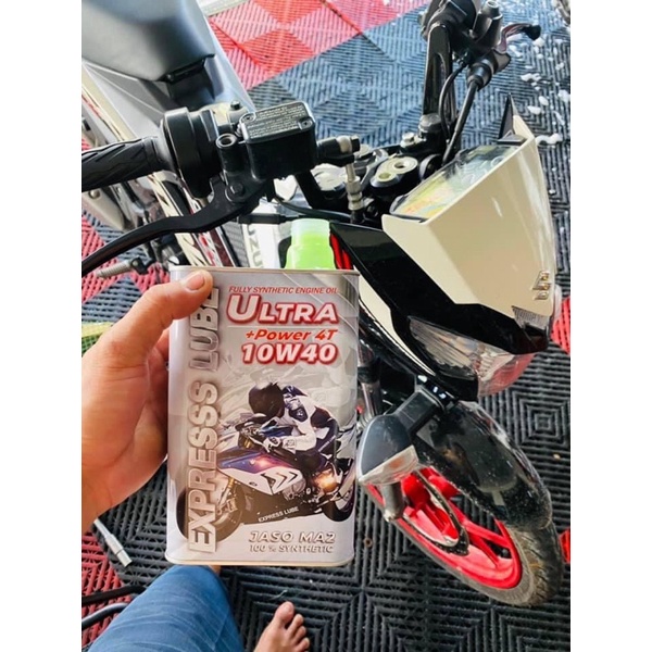 Nhớt Express Lube Ultra +Power 10W40 1L full tổng hợp dành cho xe máy