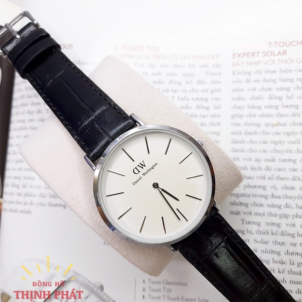 Đồng hồ Nam D.aniel W.ellington D.W Dây Da Thời Trang Case 42mm
