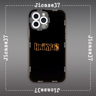 Ốp lưng iphone samsung xiaomi oppo cạnh vuông Jicase JMcase Haikyuu Anime Manga Nhật Bản Bóng Chuyền