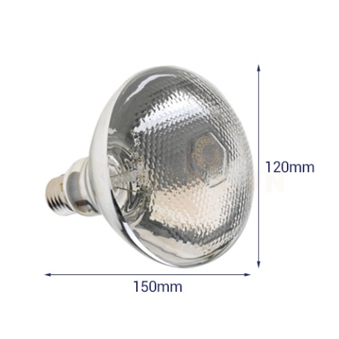 Bóng đèn hâm nóng thức ăn buffet 275w ánh sáng vàng