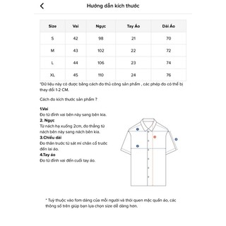 Áo Sơ Mi Denim Short Sleeves