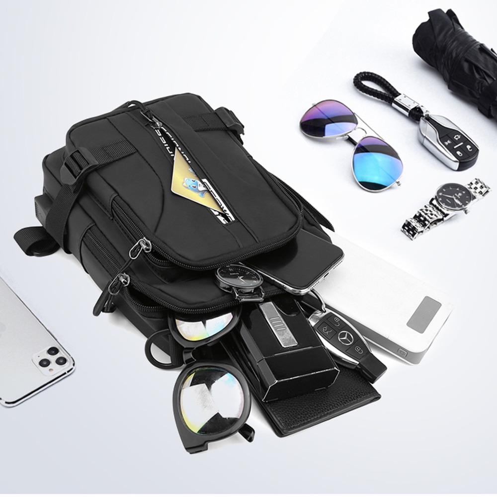 Túi Đeo Chéo Nam Mùa Hè Đa Năng Cổ Đeo Vai Túi 2023 Trẻ Trung Sôi Động