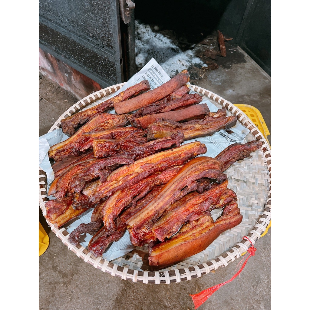 500g Ba Chỉ Hun Khói Tây Bắc Thơm Ngon