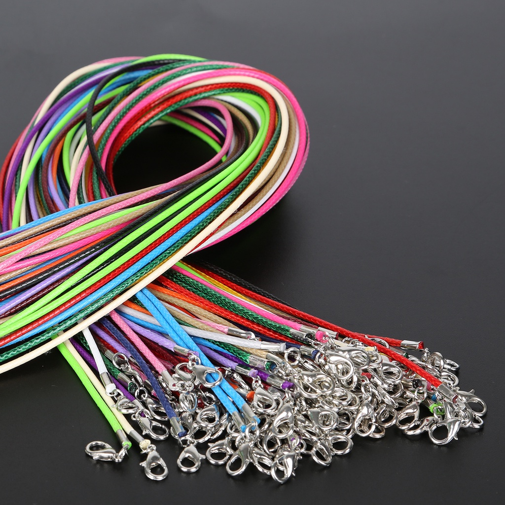 Cuộn Dây Sáp 2mm Tự Làm Vòng Tay / Dây Chuyền Thời Trang Hàn Quốc