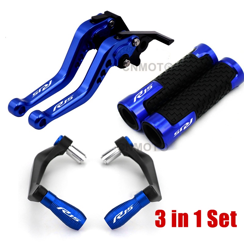 Bộ Tay Phanh Ly Hợp 6 Mức Độ Cao Cấp Có Thể Điều Chỉnh Bằng Hợp Kim Nhôm CNC Cho Xe YAMAHA YZF R15 V4 / R15M 2021-2022