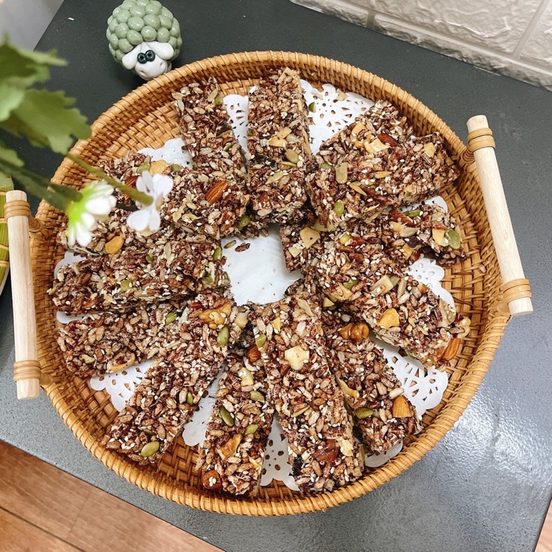 ☘️THANH CỐM GẠO LỨT MIX SIÊU HẠT DINH DƯỠNG
