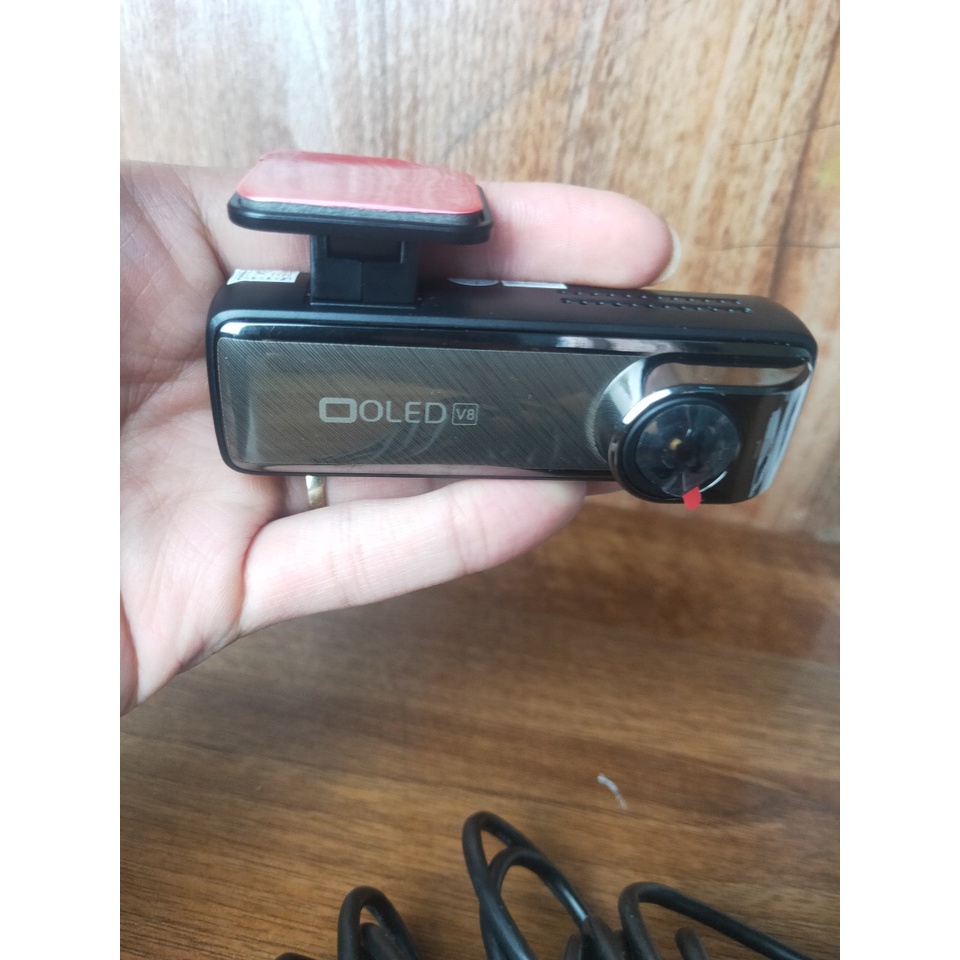 Camera hành trình OLED V8 FullHD 1080p có cảnh báo va chạm lấn làn - Xem Video Trên Điện Thoại Và Màn Hình ANDROID