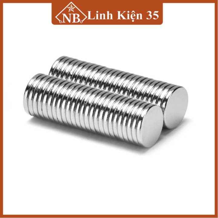 Nam châm đất hiếm tròn không lỗ, siêu từ tính, bền bỉ, đủ kích thước