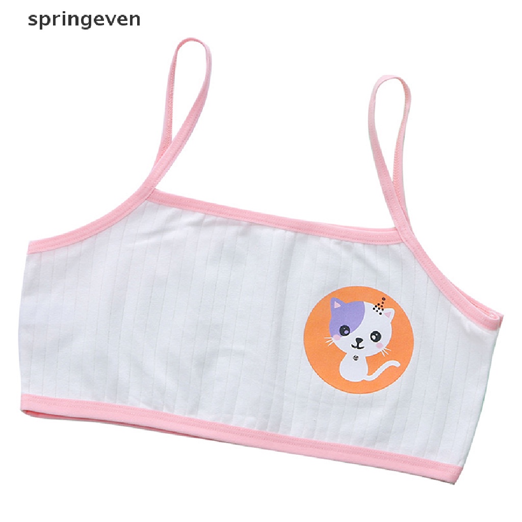 Áo Ngực Cotton Hai Dây Dành Cho Bé Gái