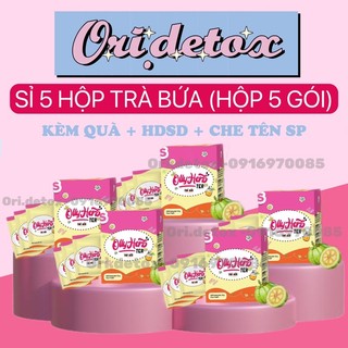 Sỉ 5 hộp trà bứa vị bí đao - giảm cân hiệu quả