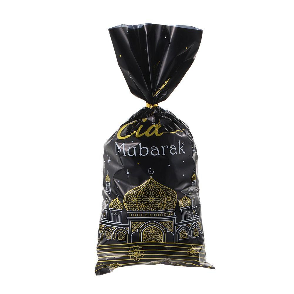 CHOOKEY Set 50 Túi Đựng Bánh Kẹo Có Dây Thừng Phong Cách Hồi Giáo
