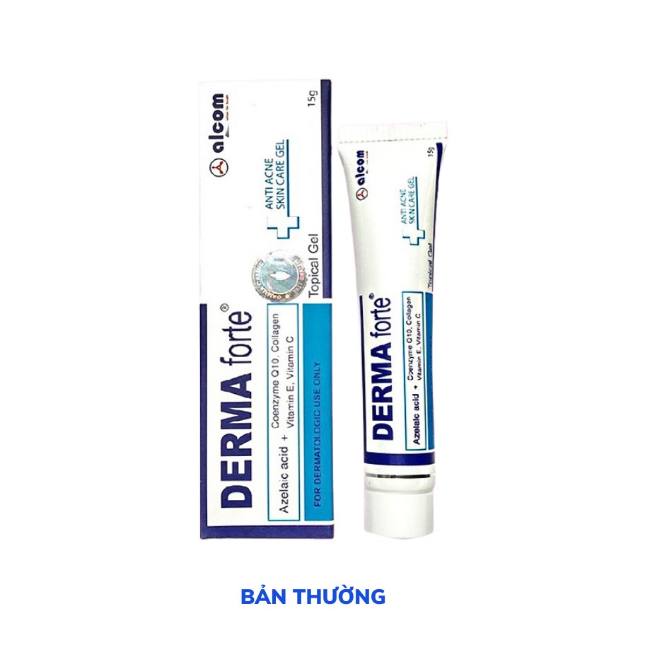 Gel Giảm Mụn, Thâm Sẹo Và Dưỡng Da Gamma DERMA FORTE Gel 15g