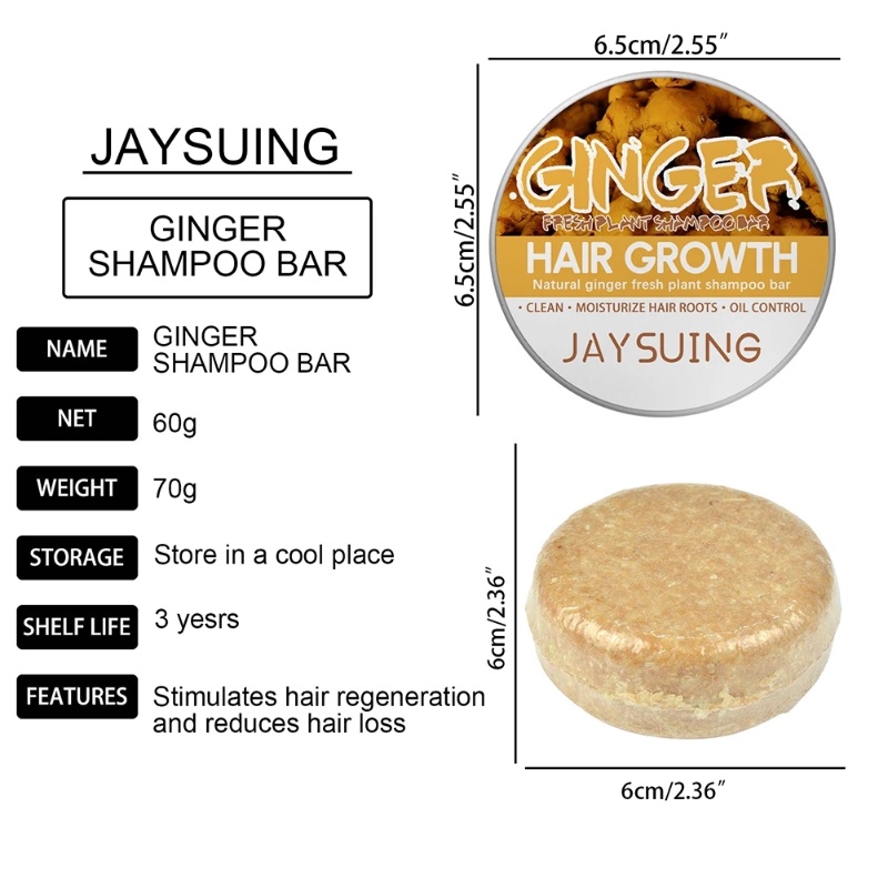 1 Xà Phòng Gừng Dưỡng Ẩm Kích Thích Mọc Tóc Nhanh Chóng Cho Nam Và Nữ