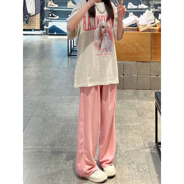 NZN Quần Lửng Nữ Ống Rộng Lưng Cao Thời Trang Năng Động