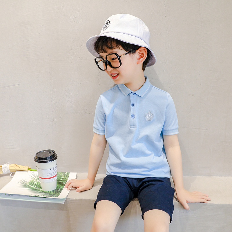 ÁO THUN POLO TAY NGẮN CHO BÉ TRAI