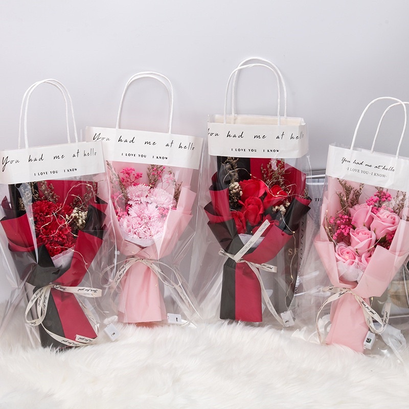 Hoa lụa, hoa sáp làm quà tặng sang chảnh tặng sinh nhật valentine ngày quốc tế Phụ nữ 8/3 20/10 20/11 Cuội Store