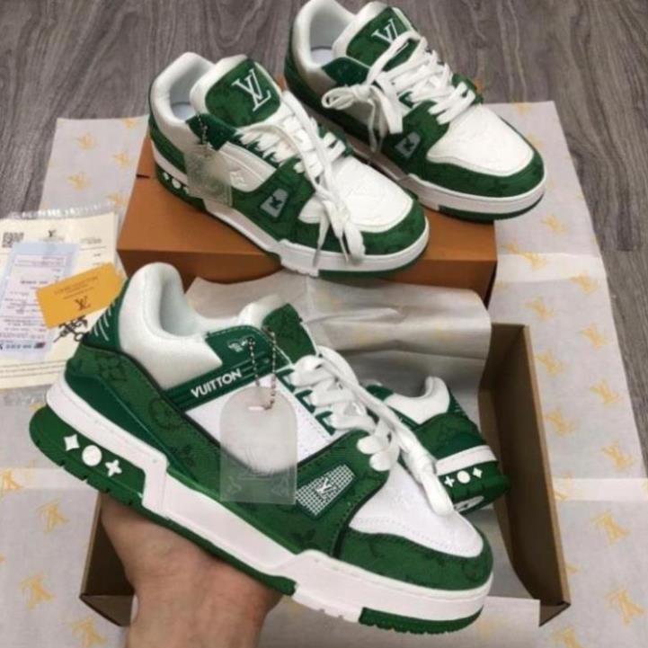 Giày Louis Vuitton Trainer Black White,Giày LV Trainer HÀNG CAO CẤP
