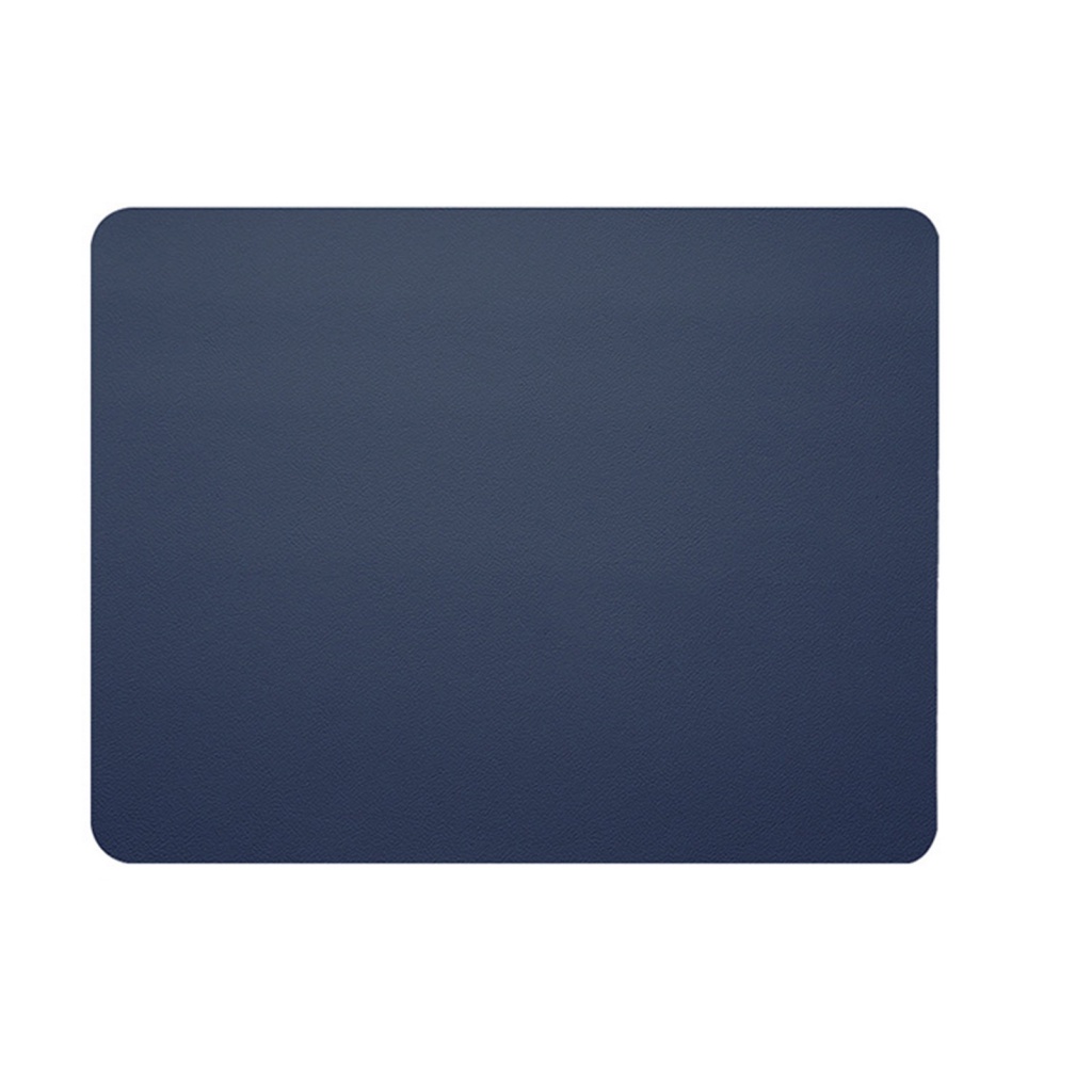 Tấm Lót Chuột Và Bàn Phím Máy Tính Giả Da Dày Hai Mặt Chống Trượt Chống Thấm Nước Chống Mài Mòn Màu Trơn In Hình Hoa Hướng