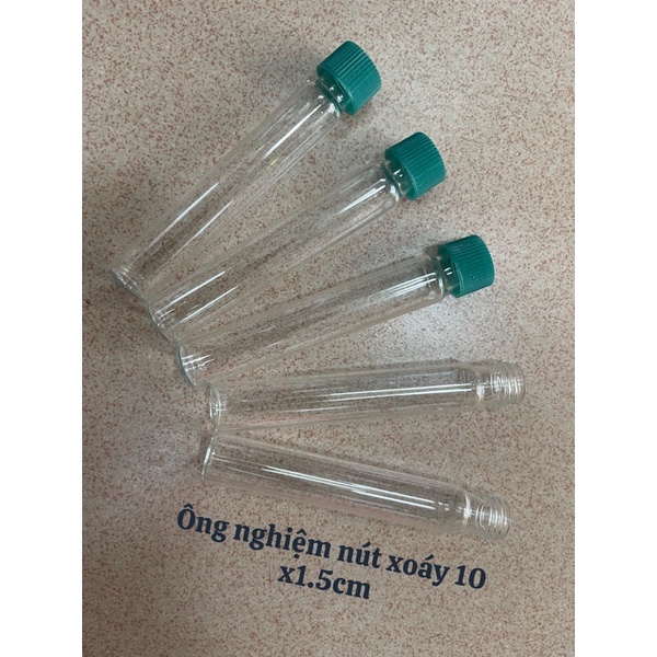 Combo 10 ống nghiệm fi 1.5 x 10cm