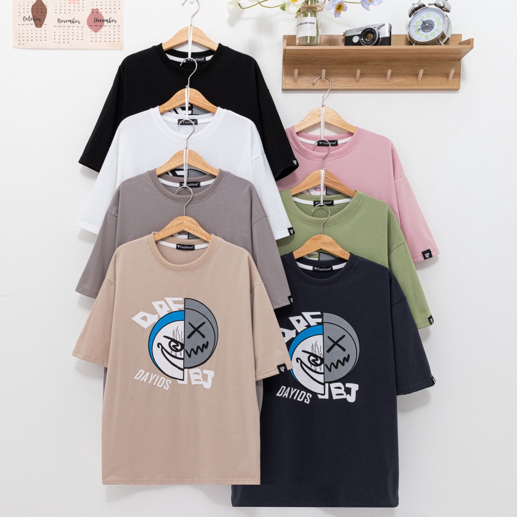 Áo thun nam nữ áo phông nam tay lỡ cổ tròn chất cotton co giãn 4 chiều hình Thời Trang Zenkocs3 MEN TOP 287