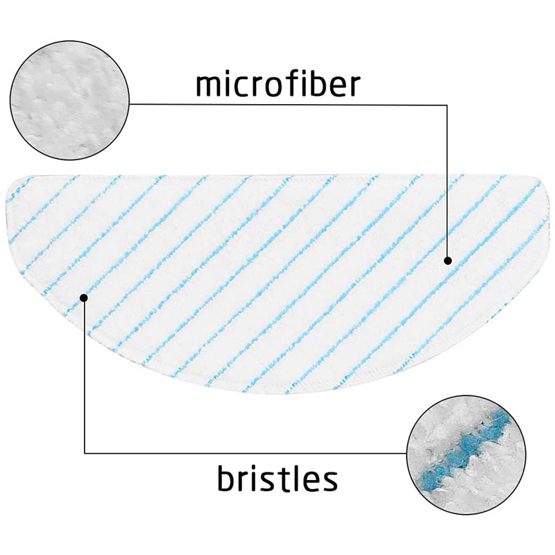 Bộ 50 Khăn Lau Mạnh Dùng Một Lần Cho Ecovacs Deebot OZMO T8 Avid T8 Max T9 Avid AIVI +