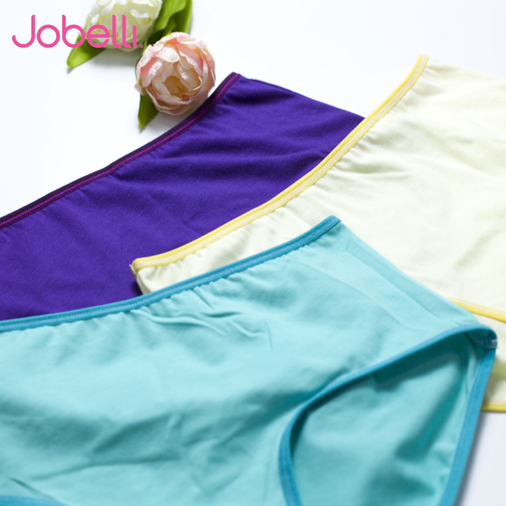 Quần lót nữ cotton lưng cao ôm nhẹ bụng Jobelli BO103