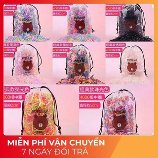 Set 4000 dây chun Thun cột tóc cho bé T2