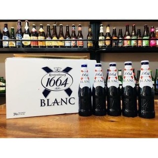 Thùng 24 lon bia pháp 𝗞𝗥𝗢𝗡𝗘𝗡𝗕𝗢𝗨𝗥𝗚 𝟭𝟲𝟲𝟰 𝗕𝗟𝗔𝗡𝗖 x 330ml