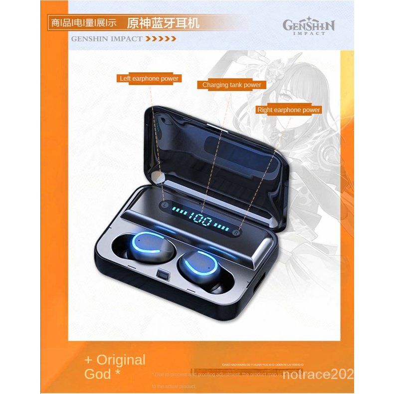 ★Genshin Impact★Tai nghe Bluetooth không dây Nên Du Khả Khanh nhân vật trò chơi tai nghe ngoại vi