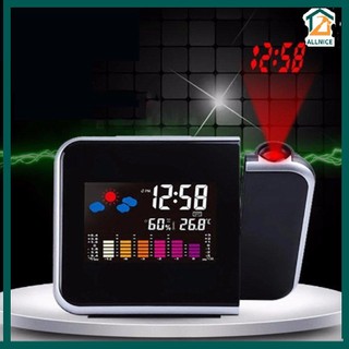 【0227】 Colorful LED Digital Projection Alarm Clock Time Projector Thermometer Clock
