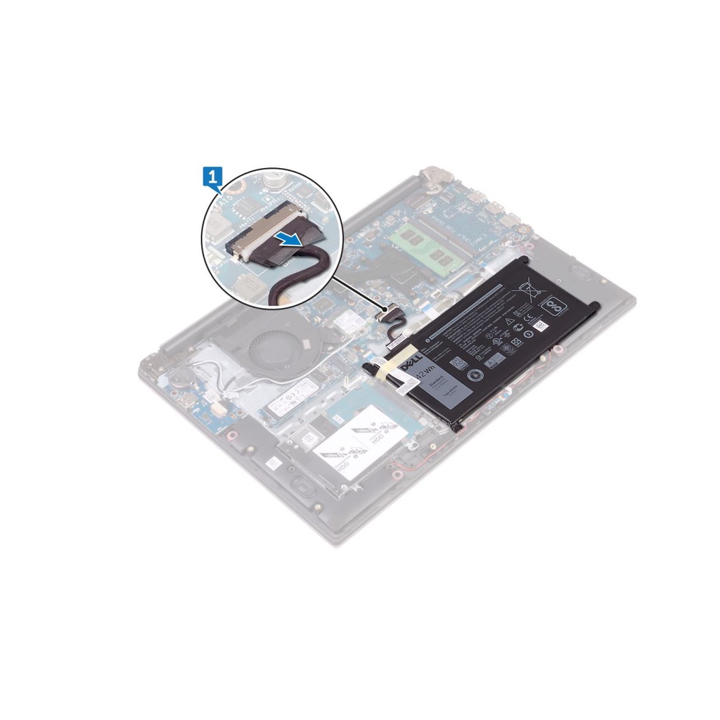 Pin dell Inspiron 15 7560