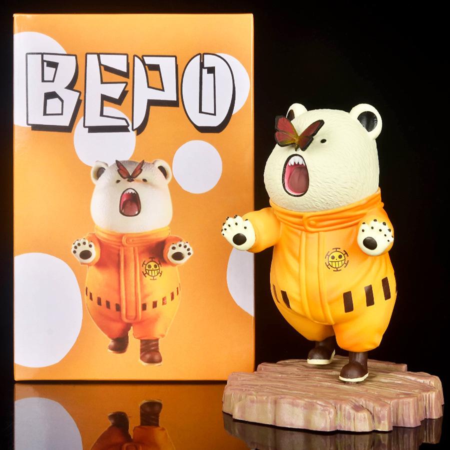 Mô Hình Bepo Nghịch NGợm Siêu Dễ Thương Cao 14cm - Mô Hình One Piece