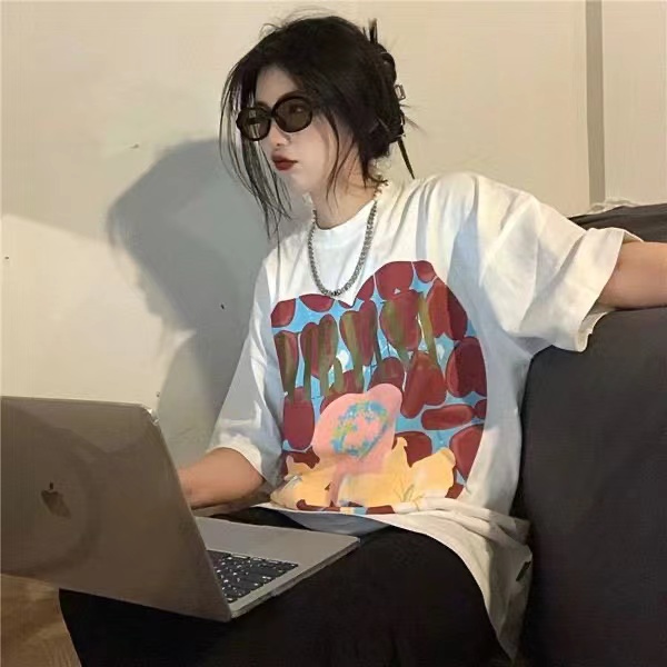 NRVP Áo Thun 100% Cotton Tay NgắN Plus Size 5XL