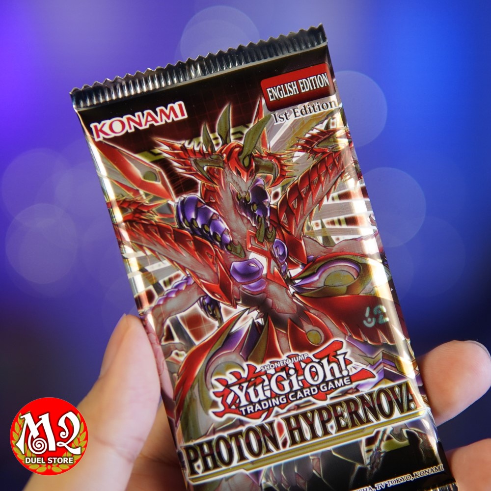 Gói thẻ bài Yugioh Photon Hypernova Booster Pack - Chính hãng Konami - Nhập khẩu Anh Quốc UK