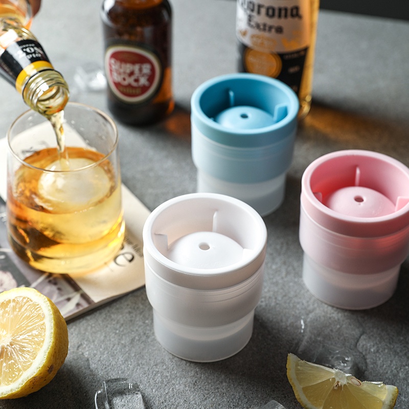 Khuôn Silicone Làm Đá Viên Hình Cầu Lớn