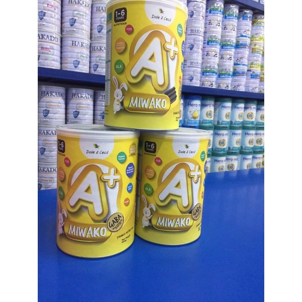 SỮA HẠT MIWAKO A+ 700G SỮA THỰC VẬT DÀNH CHO CÁC BÉ CHẬM NÓI
