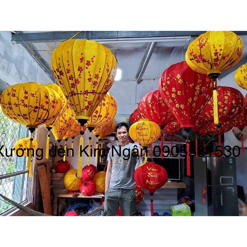 Đèn lồng vẽ tranh  mua 10=sỉ