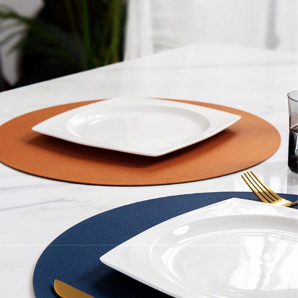 Aaron1 Tấm Lót Cốc Bằng PU 33CM Chống Thấm Nước / Dầu Cho Nhà Bếp