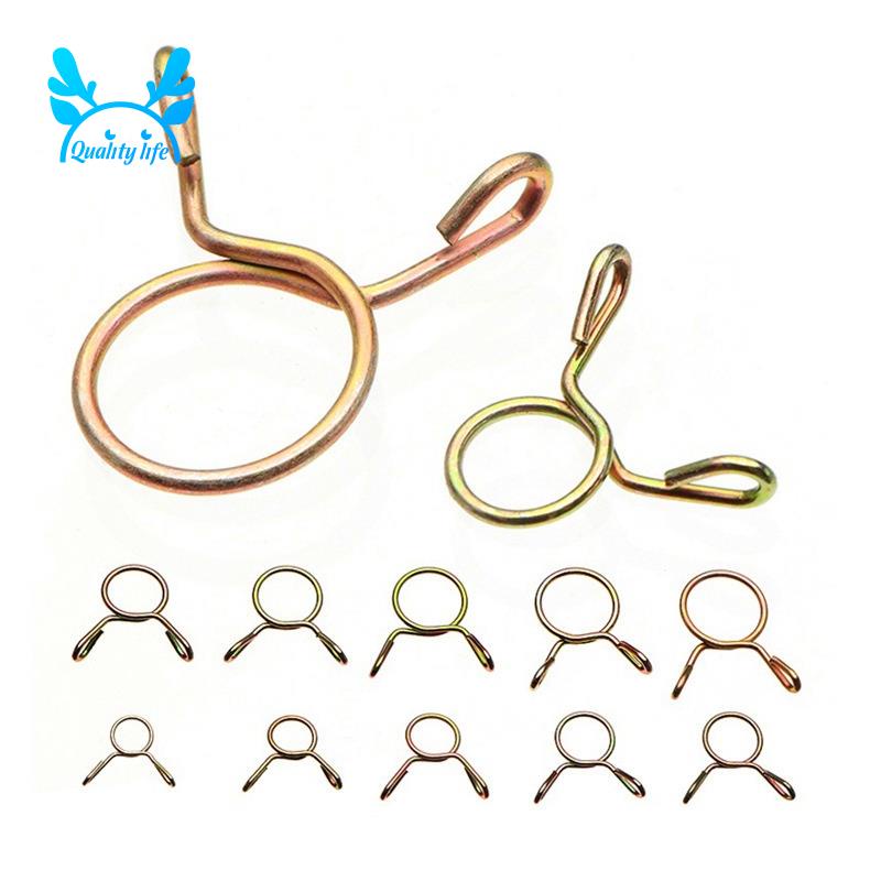 Set 100 Kẹp Ống Dẫn Nhiên Liệu Cho Thuyền Kèm Hộp Đựng 6 / 7 / 8 / 9 / 10Mm