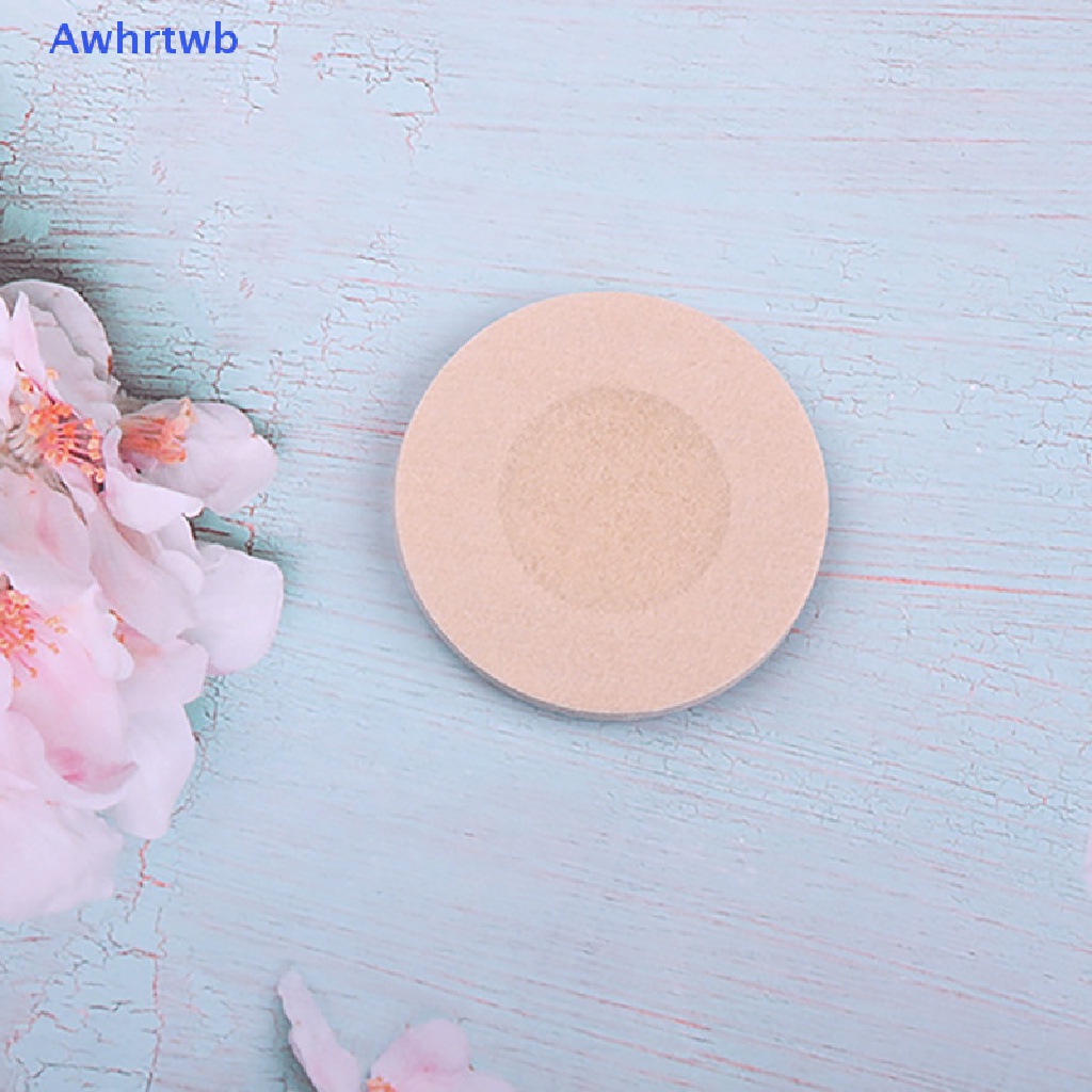 Set 50 Miếng Dán Ngực Tự Dính Hình Cánh Hoa Màu Đen Dùng Một Lần Cho Nữ Mới