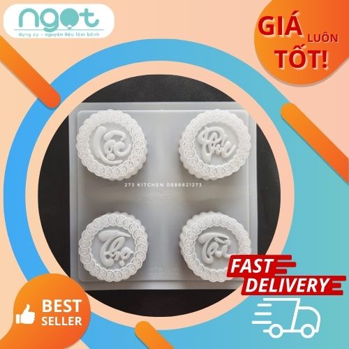 Khuôn Trung Thu Rau Câu Phúc/Lộc/Thọ/Tài/An Khang/Thịnh Vượng/Phát Tài/Phát Lộc